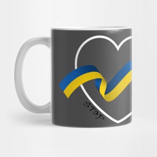 stop war in Ukraine Mug